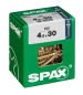 Preview: SPAX Universalschraube YELLOX, 4.5 x 30 mm, 150 Stück, 4081020450307